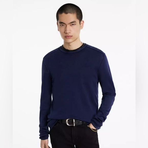 Beautiful John Varvatos Walter crew neck sweater - Picture 1 of 14